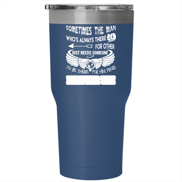 Dispatcher Wife Tumbler 30 oz Stainless Steel, Funny Gift For My Wife Travel Mug