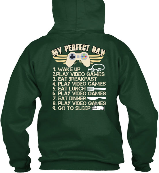 Play Video Games T Shirt, Wake Up T Shirt