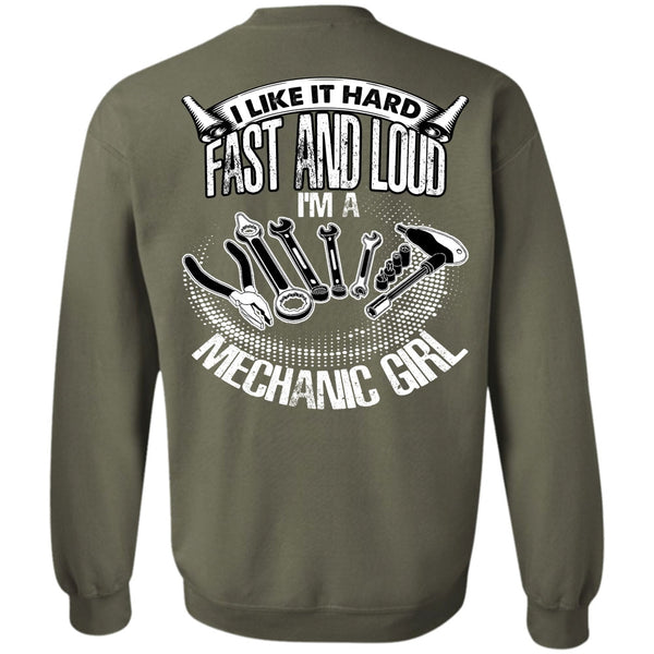 Fast And Loud T Shirt, I Love Mechanic Sweatshirt