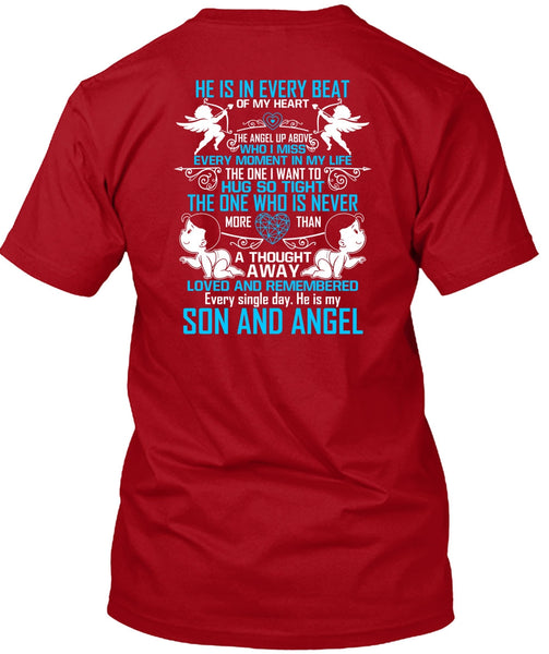 Beat Of My Heart T Shirt, Son And Angel T Shirt