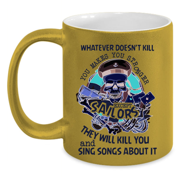 Funny Gift For Sailors Coffee Mug, Awesome Sailors Accent Mug