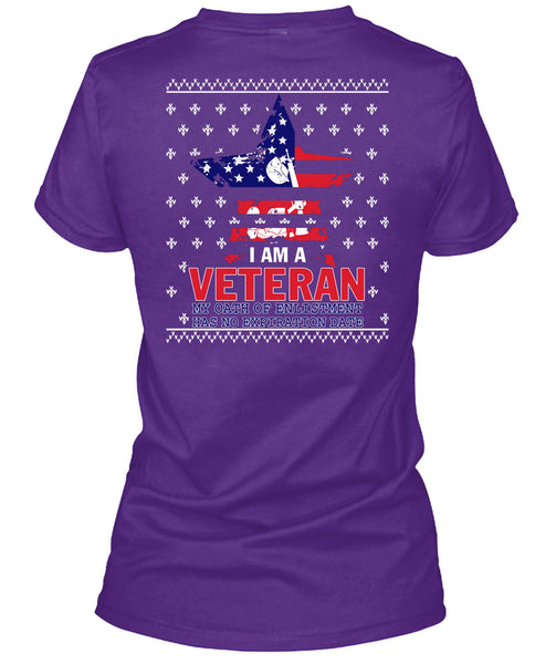 I Am A Veteran T Shirt, This Girl Loves Christmas T Shirt