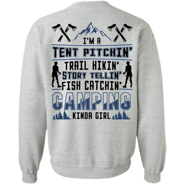 I Love Camping T Shirt, Camping Kinda Girl Sweatshirt