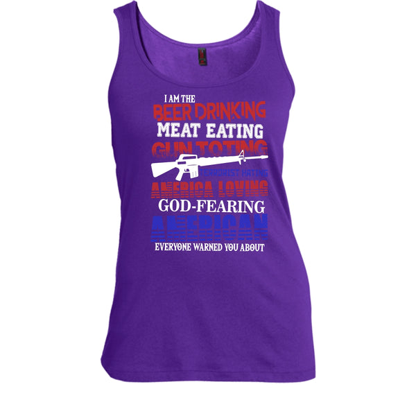 I'm The Beer Drinking T Shirt, Meat Eating Tank Top
