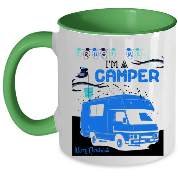 Christmas Gift For Camper Coffee Mug, I'm A Camper Accent Mug
