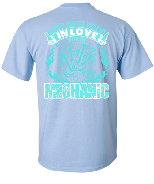 In Love With My Mechanic T Shirt, I Love Mechanic T Shirt