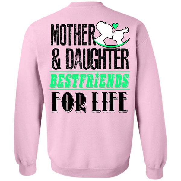 I Love Mom T Shirt, Mother And Daughter Best Friends Sweatshirt