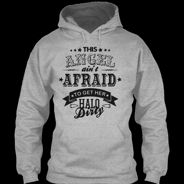 A black t-shirt with the shopify logo