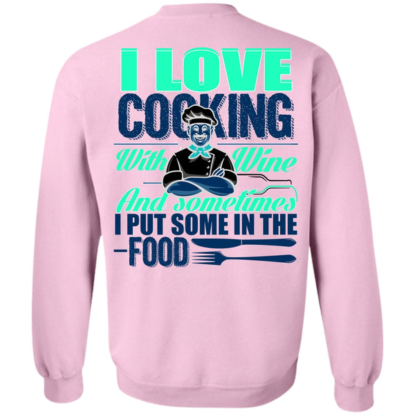 I Love Chef T Shirt, I Love Cooking Sweatshirt