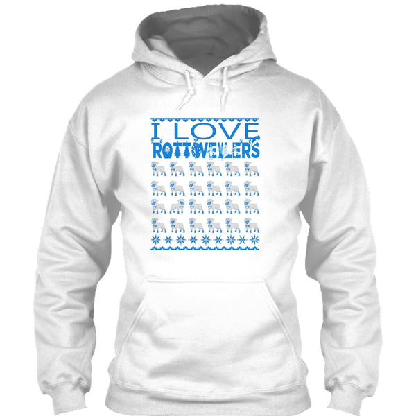 I Love Rottwellers T Shirt, Rottwellers Merry Christmas T Shirt