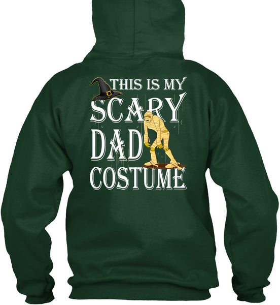 This Is My Scary Dad Costume T Shirt, Funny Halloween T Shirt
