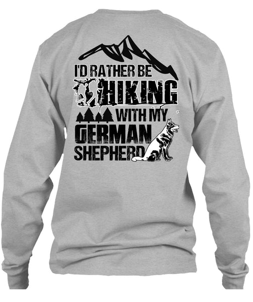 I'd Rather Be Hiking T Shirt, I Love Hiking T Shirt