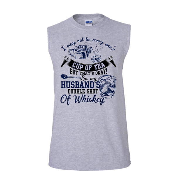 Be Every One's Cup Of Tea T Shirt, Whishey T Shirt, Awesome t-shirts (Men's Cotton Sleeveless)