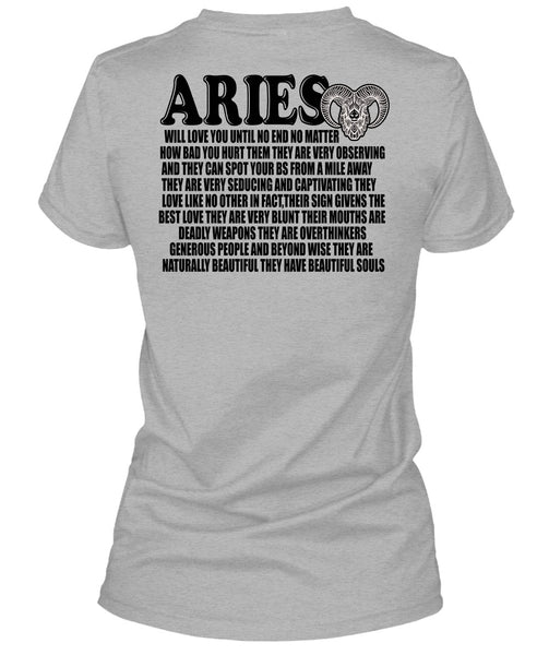 Aries Will Love You T Shirt, I Love Aries T Shirt