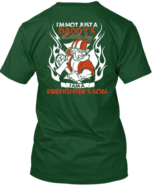 God Said Let There Be Firefighters T Shirt, Ran In Fear T Shirt