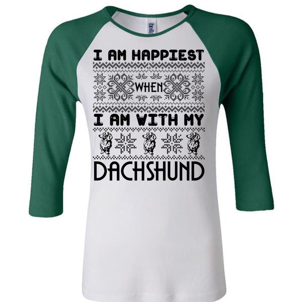 I Am With My Dachshund T Shirt, I Love My Dog T Shirt, Awesome T-Shirts
