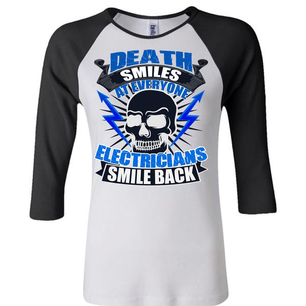 Electricians Smile Back T Shirt, I Love Electrician T Shirt, Awesome T-Shirts