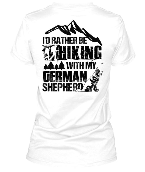 I'd Rather Be Hiking T Shirt, I Love Hiking T Shirt