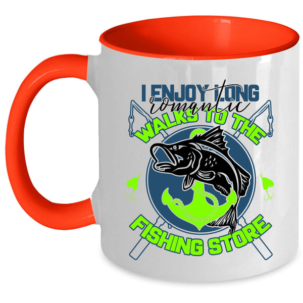 The Fishing Store Coffee Mug, I Enjoy Long Romantic Accent Mug