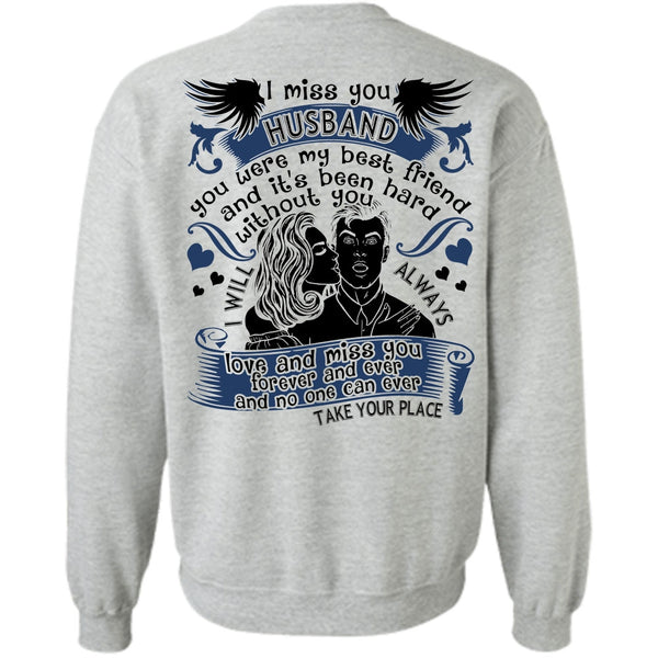 I Love Husband T Shirt, I Miss You Husband Sweatshirt