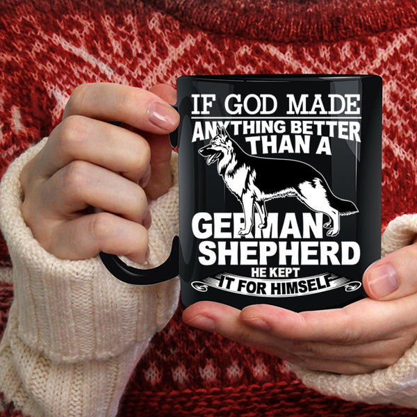 Cool German Shepherd Coffee Mug, Awesome Dog Lovers Coffee Cup