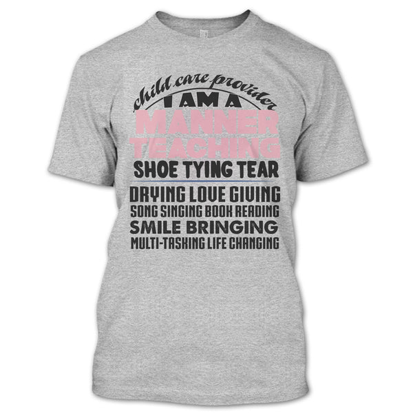 Child Care Provider T Shirt, Coolest Teacher T Shirt