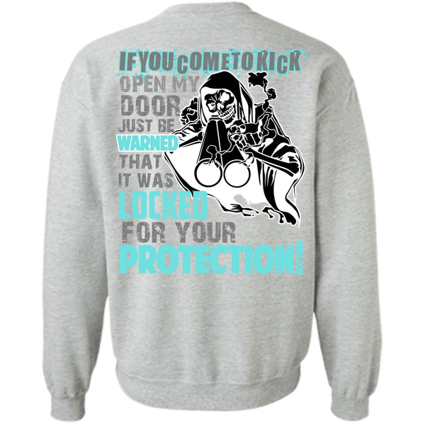 I Love Veteran T Shirt, Locked For Your Protection Sweatshirt