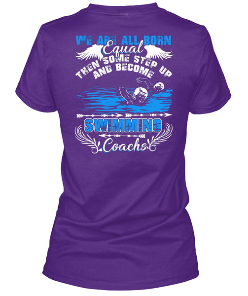 Become Swimming Coach T Shirt, I Love Swimming T Shirt