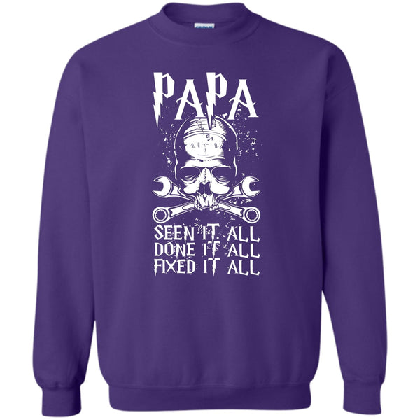 Done It All Fixed It All T Shirt, Coolest Papa Ever Sweatshirt