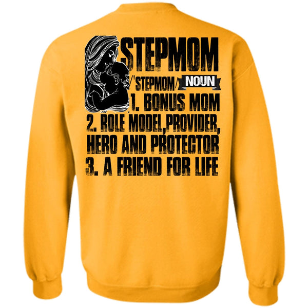 I Love Mom T Shirt, Step Mom Sweatshirt