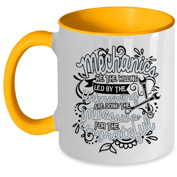 Cute Gift For Mechanics Coffee Mug, Mechanics Accent Mug