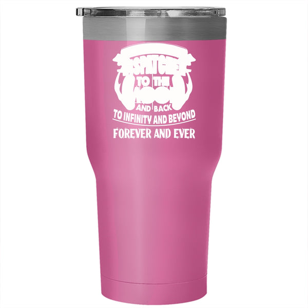 I Love My Dispatcher To The Moon And Back Tumbler 30 oz Stainless Steel, Cute Travel Mug