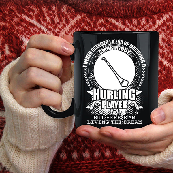 I'd End Up Marrying A Hot Hurling Player Coffee Mug, Just Married Coffee Cup