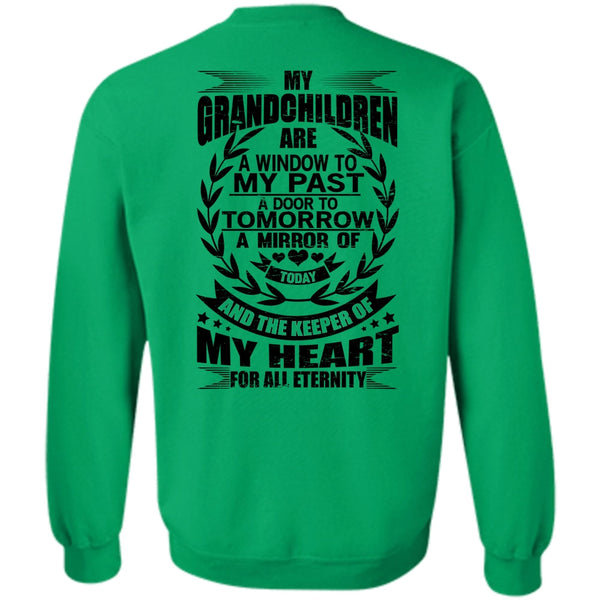 I Love Baby T Shirt, My Grandchildren Are A Window Sweatshirt