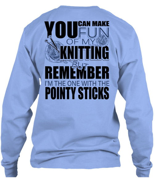 Fun Of My Knitting T Shirt, I Love Knitting T Shirt