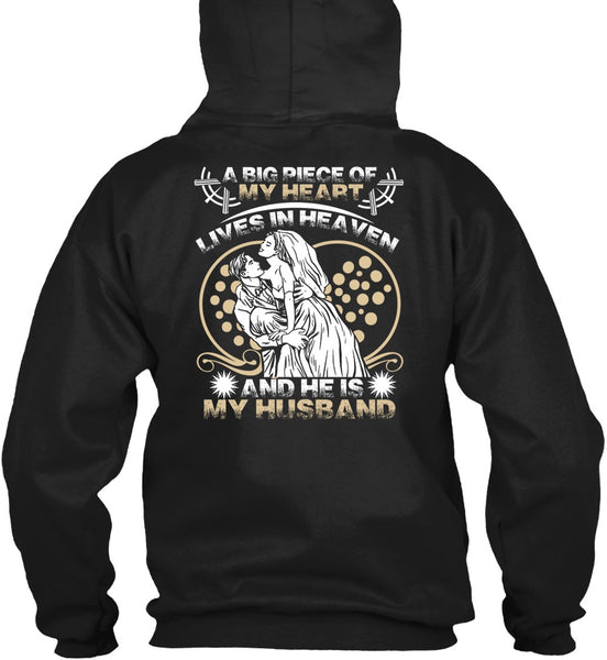 He Is My Husband T Shirt, Lives In Heaven T Shirt