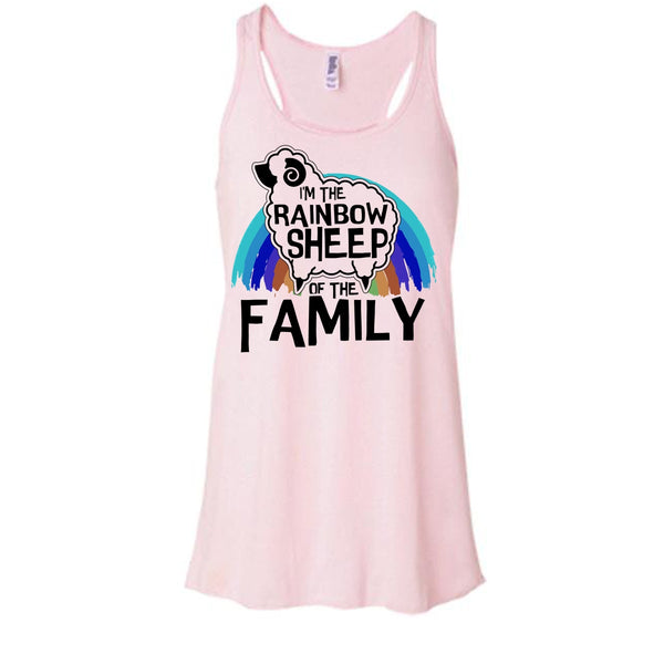 I'm The Rainbow Sheep Of Family T Shirt, Gift For Gay Tank Top