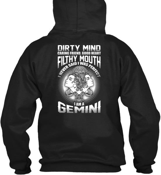 I Am A Gemini T Shirt, Dirty Mind T Shirt