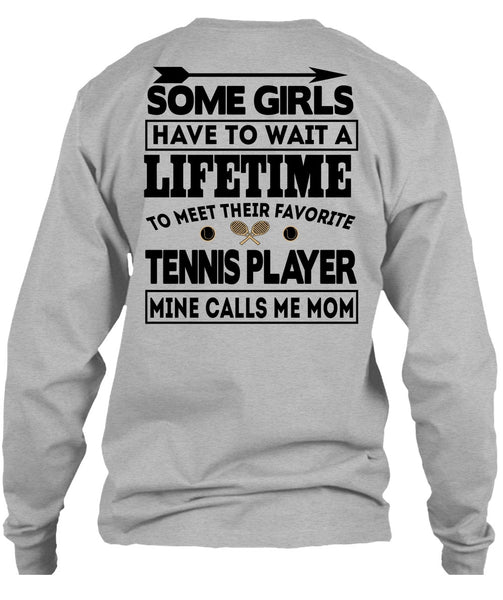 Mine Calls Me Mom T Shirt, I Love Tennis T Shirt