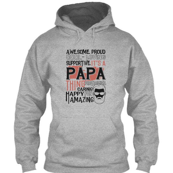 Awesome Proud T Shirt, Coolest Papa Ever T Shirt
