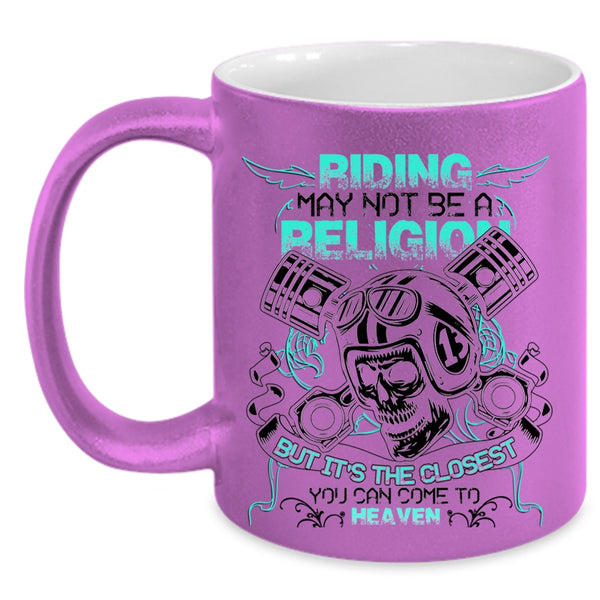 Awesome Gift For Bikers Coffee Mug, Riding Accent Mug