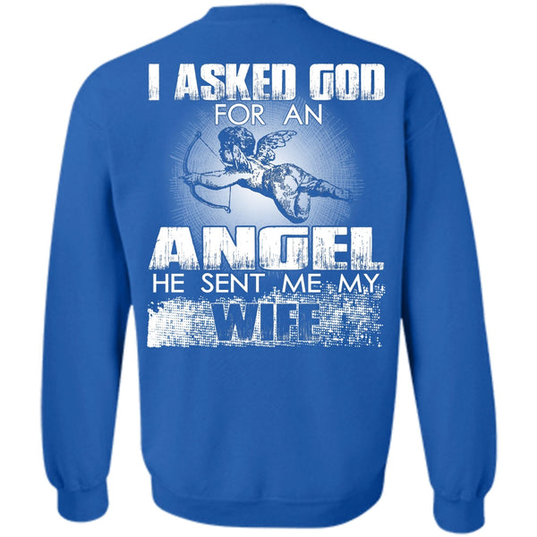 God For An Angel T Shirt, I Love Wife Sweatshirt