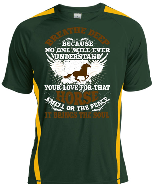 Horse Smell Or The Peace T Shirt, It Brings The Soul T Shirt, Cool Shirt
