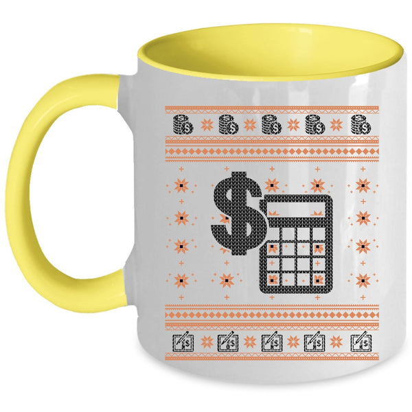 Cool Christmas Gift For Accountant Coffee Mug, Accountant Accent Mug