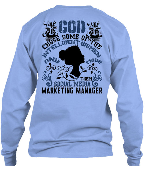 Social Media Marketing Manager T Shirt, I Love Manager T Shirt