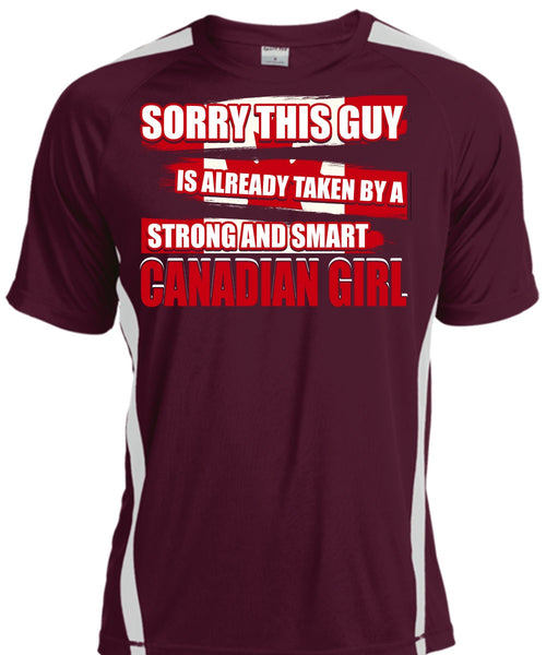 Strong And Smart Canadian Girl T Shirt, Being A Girlfriend T Shirt, Cool Shirt