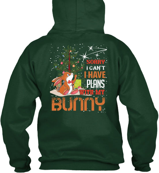 I Have Plans With My Bunny T Shirt, I Love Christmas T Shirt