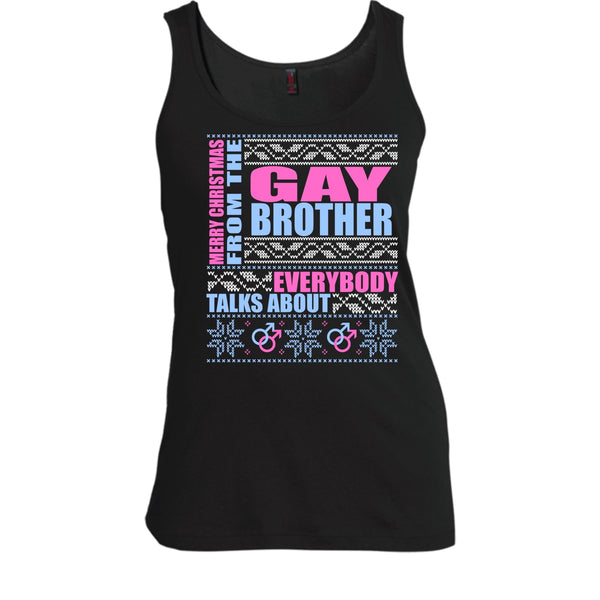 Merry Christmas From The Gay brother T Shirt, Coolest Gay Brother T Shirt, Cool T Shirt