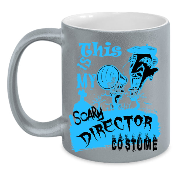 Scary Halloween Coffee Mug, This Is My Scary Director Costume Accent Mug