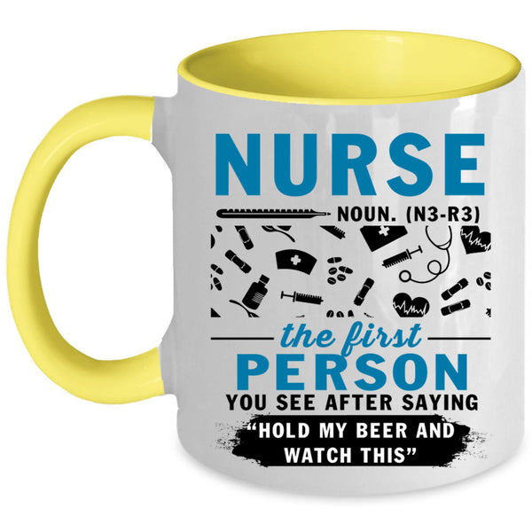 Best Gift For Nurses Coffee Mug, Nurse Accent Mug